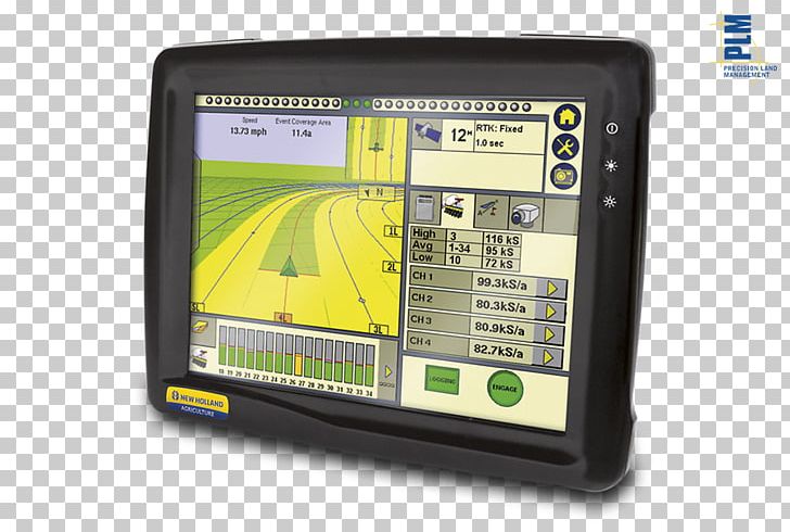 New Holland Agriculture GPS Navigation Systems Agricultural Machinery GLONASS PNG, Clipart, Agricultural Land, Agricultural Machinery, Agriculture, Electronic Device, Electronics Free PNG Download