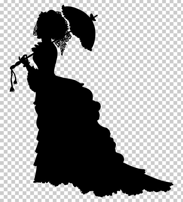 Victorian Era Silhouette Female PNG, Clipart, Black And White, Clip Art, Crinoline, Female, Gone With The Wind Free PNG Download