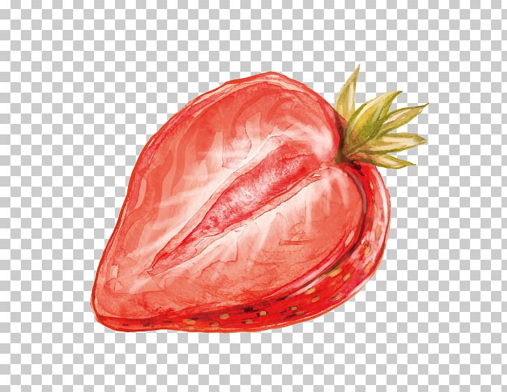Watercolor Painting Drawing Strawberry PNG, Clipart, Flesh, Food, Fruit, Fruit Juice, Fruit Nut Free PNG Download