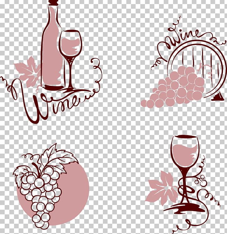 Wine Grapevines Illustration PNG, Clipart, Cartoon Glass, Champagne Glass, Flower, Food, Fruit Nut Free PNG Download