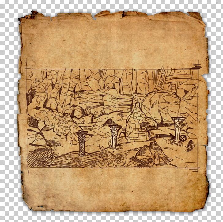 treasure map scroll background