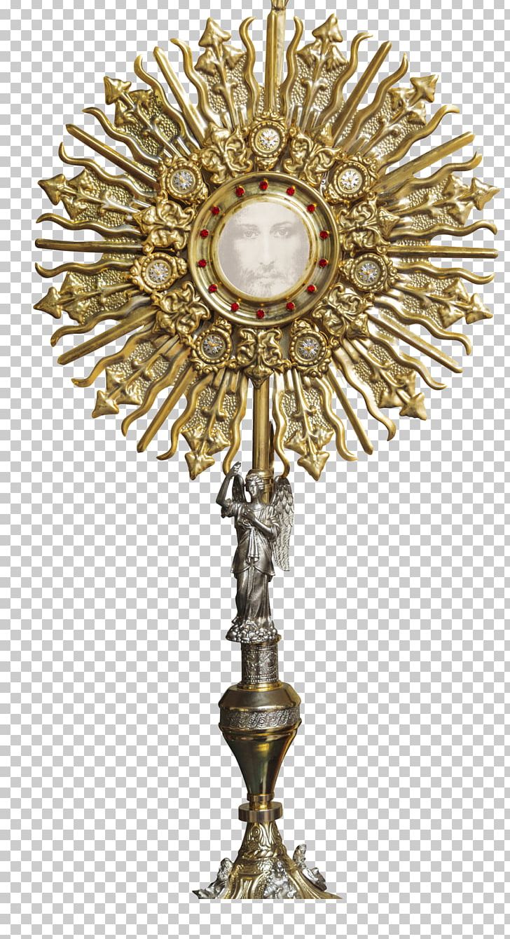 Monstrance Eucharistic Adoration Sacrament PNG, Clipart, Adoration, Brass, Christian Church, Church, Diocese Free PNG Download