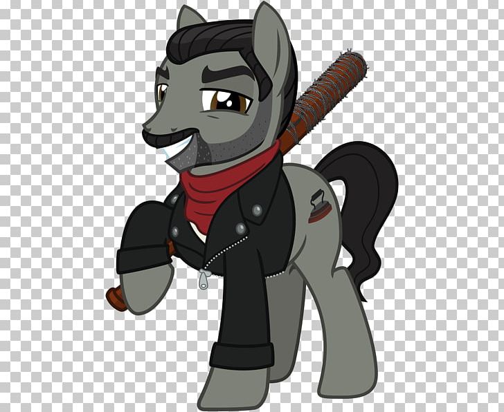 Pony Negan Glenn Rhee Art Horse PNG, Clipart, Animated Film, Baseball Bat, Carnivoran, Cartoon, Deviantart Free PNG Download