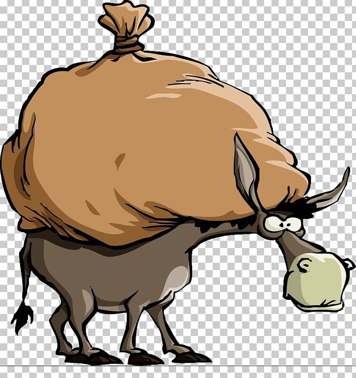 Mule Cartoon Donkey PNG, Clipart, Animal Donkey, Animals, Art, Cartoon Donkey, Cow Goat Family Free PNG Download