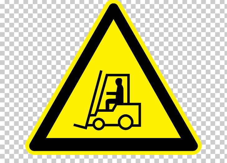 Warning Sign Hazard Symbol Forklift PNG, Clipart, Angle, Area, Brand, Computer Icons, Forklift Free PNG Download