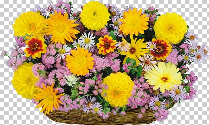 Flower Bouquet Basket PNG, Clipart, Annual Plant, Artificial Flower, Aster, Basket, Chrysanths Free PNG Download