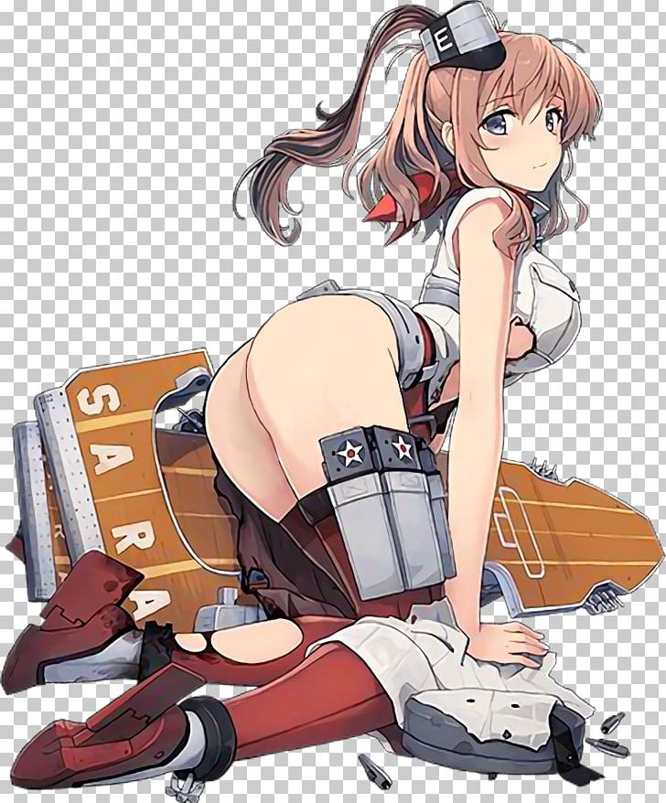 Kantai Collection USS Saratoga (CV-3) German Aircraft Carrier Graf Zeppelin HMS Ark Royal PNG, Clipart, Anime, Arm, Breasts, Brown Hair, Cartoon Free PNG Download