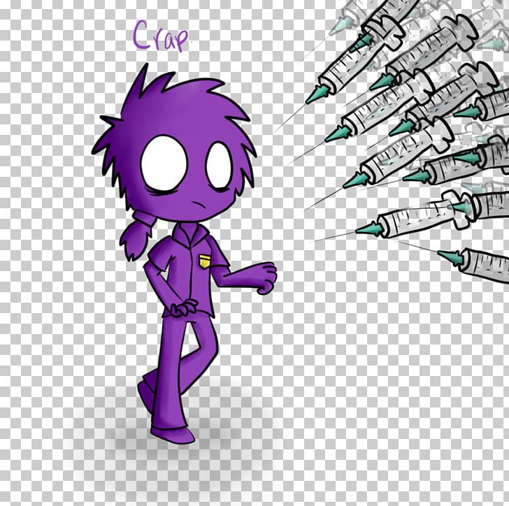 Cool Fnaf Drawing Purple Guy