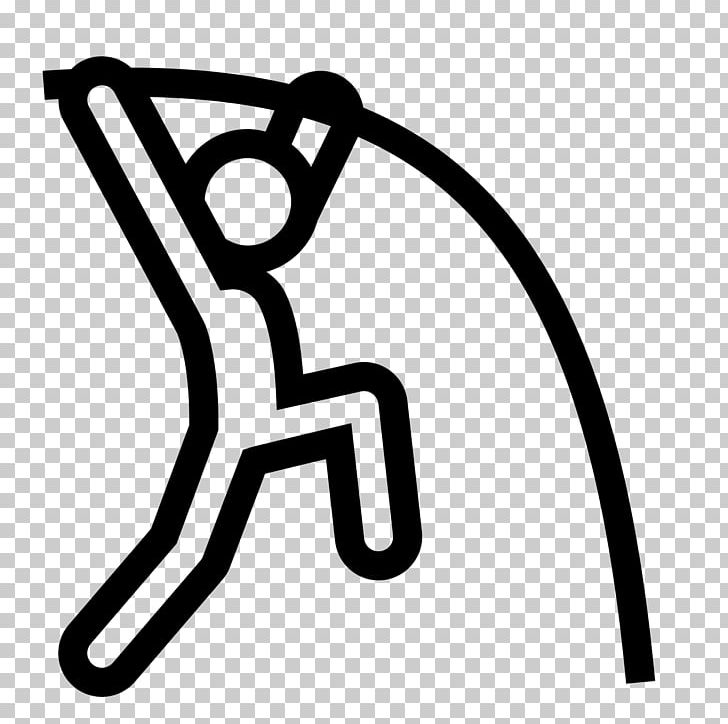 Pole Vault Computer Icons PNG, Clipart, Area, Black, Black And White, Brad Walker, Clip Art Free PNG Download
