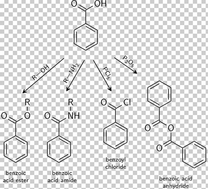 Benzoic Acid Chemical Reaction Benzoic Anhydride Acid–base Reaction PNG, Clipart, Acid, Angle, Area, Aromaticity, Auto Part Free PNG Download