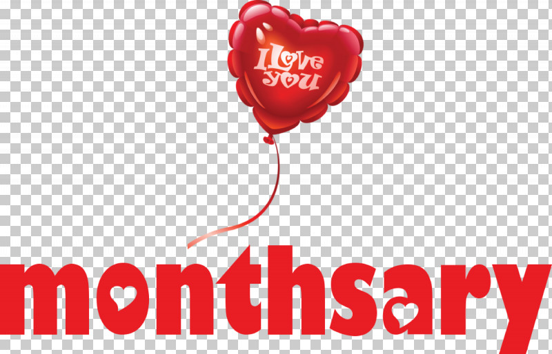 Happy Monthsary PNG, Clipart, Balloon, Happy Monthsary, Heart, Logo, M Free PNG Download