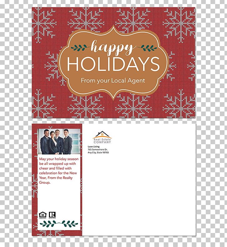 Paper Post Cards Holiday Flyer Estate Agent PNG, Clipart, Adjective, Advertising, Art, Art Paper, Brand Free PNG Download
