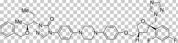 Posaconazole Chemical Compound 1 PNG, Clipart, 2 S 1, 124triazole, Angle, Biosynthesis, Black Free PNG Download