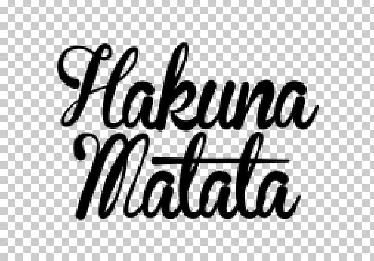T-shirt Hakuna Matata Graphic Design PNG, Clipart, Area, Art, Black, Black And White, Brand Free PNG Download