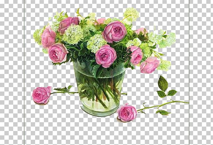 Garden Roses Centifolia Roses Beach Rose Vase PNG, Clipart, Artificial Flower, Cut Flowers, Decorative, Flower, Flower Arranging Free PNG Download