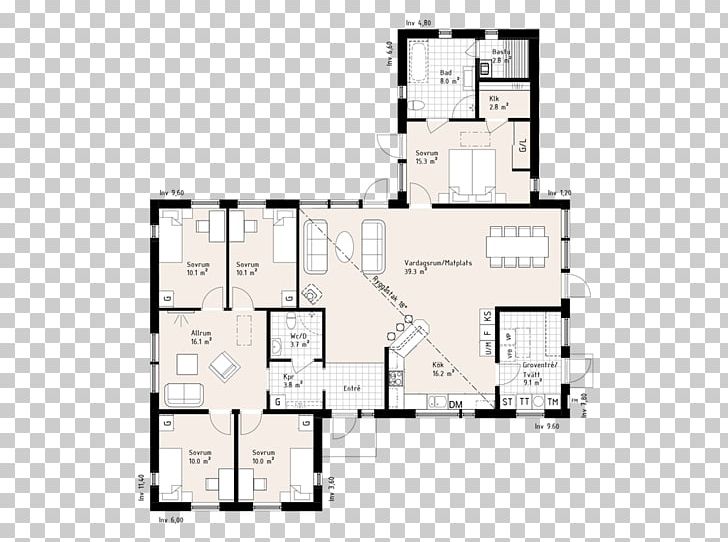 House Floor Plan Myresjöhus AB Square Meter PNG, Clipart, Angle, Area, Elevation, Floor, Floor Plan Free PNG Download