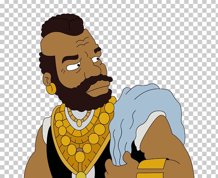 B. A. Baracus Treehouse Of Horror Actor Simpsons Already Did It Character PNG, Clipart, Actor, Art, Ateam, B. A. Baracus, Beard Free PNG Download