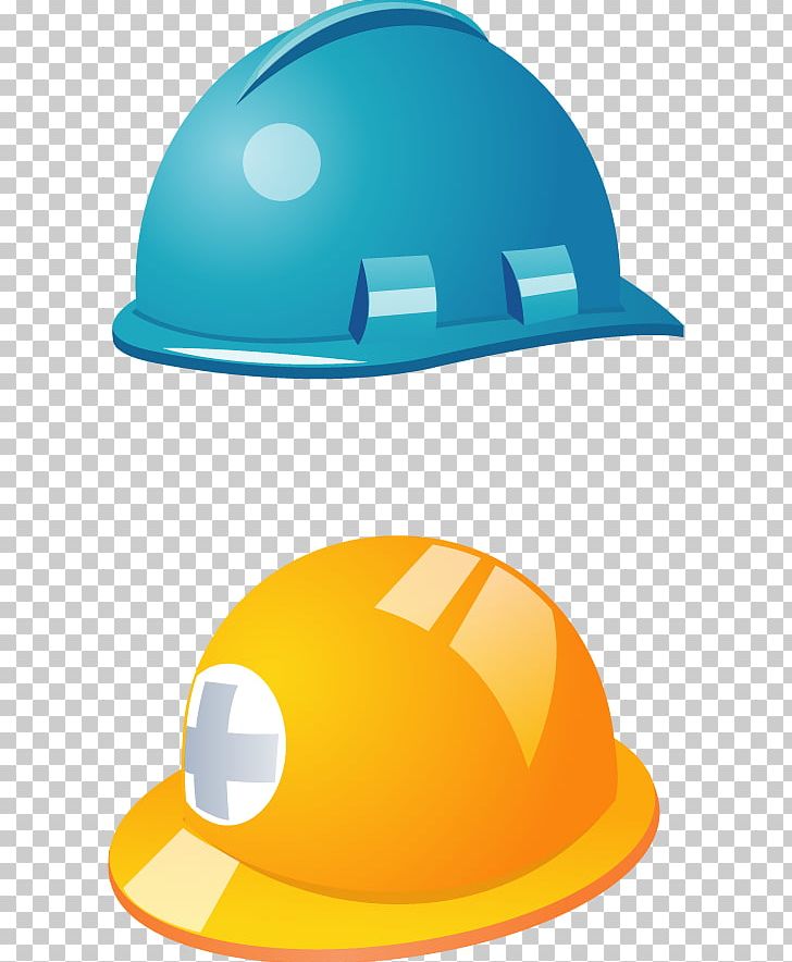 Hard Hat Color PNG, Clipart, Blue, Cap, Construction, Hand Drawn, Handpainted Vector Free PNG Download