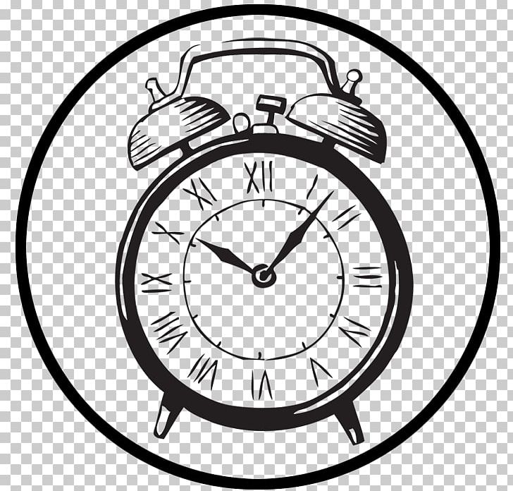 Alarm Clocks PNG, Clipart, Alarm Clock, Alarm Clocks, Black And White, Circle, Clock Free PNG Download