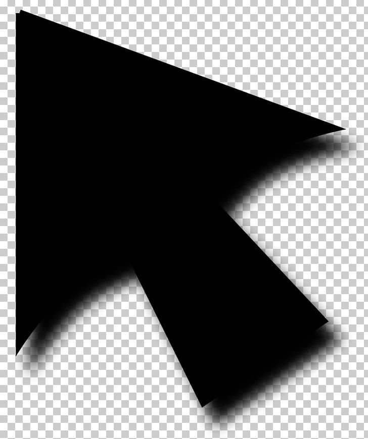 Computer Mouse Pointer Cursor Arrow PNG, Clipart, Angle, Arrow, Black, Black And White, Button Free PNG Download