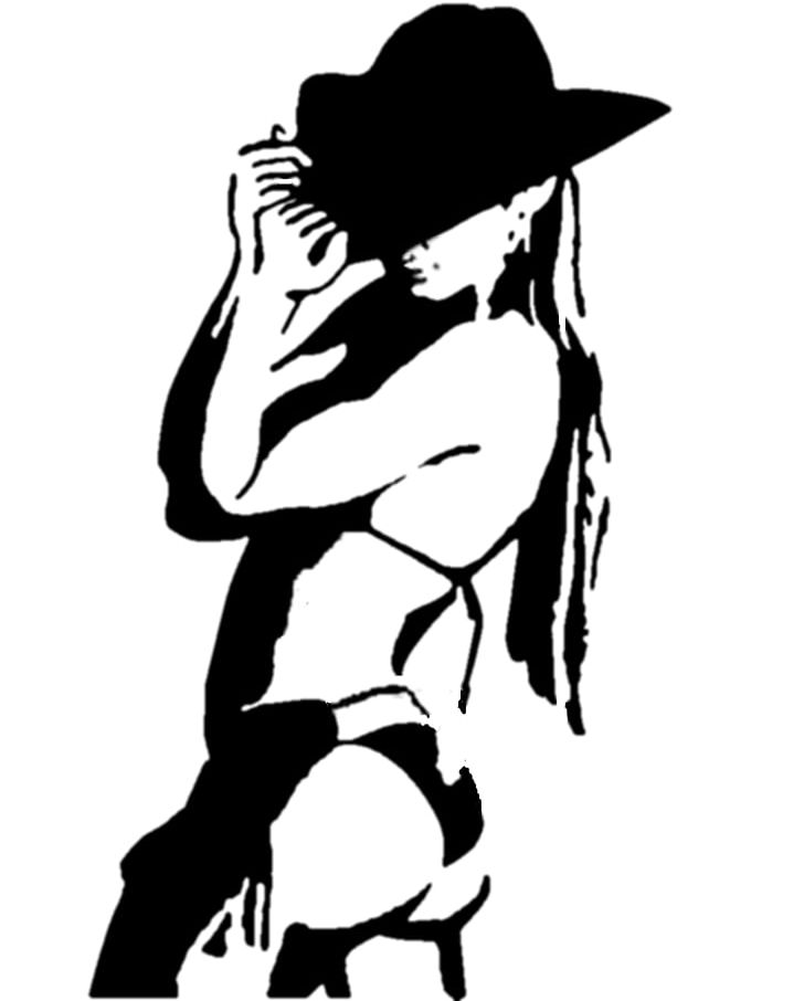 Cowboy Hat PNG, Clipart, Art, Artwork, Black And White, Cowboy, Cowboy Boot Free PNG Download