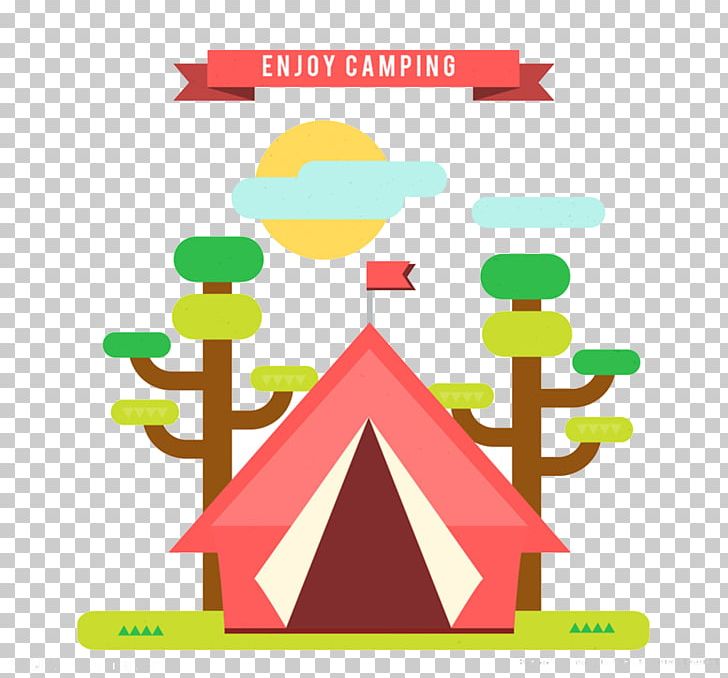 Camping Tent Flat Design PNG, Clipart, Area, Christmas Tree, Diagram, Download, Encapsulated Postscript Free PNG Download