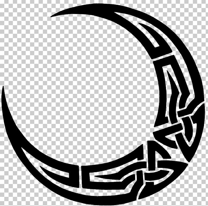 Solar Symbol Moon Crescent PNG, Clipart, Art, Black And White, Celtic Knot, Circle, Computer Icons Free PNG Download