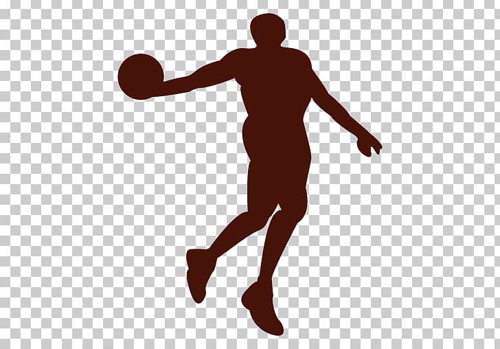 Silhouette Athlete Basketball Sport PNG, Clipart, Animals, Arm, Athlete, Ball, Basketball Free PNG Download