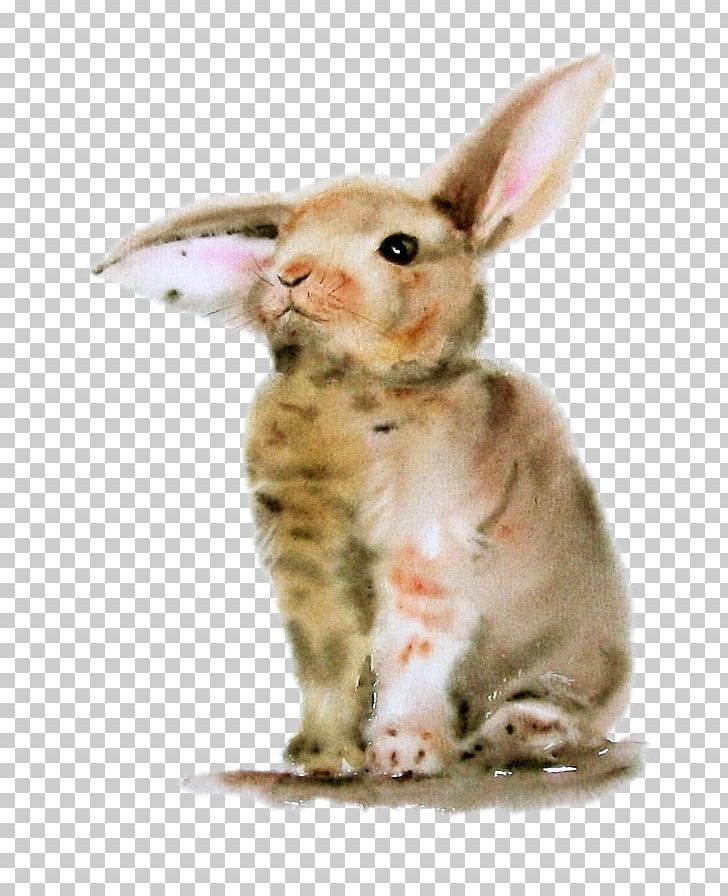 Bugs Bunny Rabbit Watercolor Painting PNG, Clipart, Animal, Animals, Bunny, Chong, Creative Background Free PNG Download