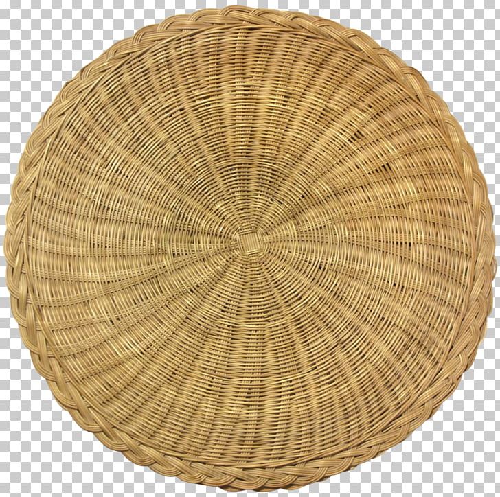 Rattan Wicker Basket Hotdish PNG, Clipart, Basket, Circle, Coasters, Deviantart, Dish Free PNG Download