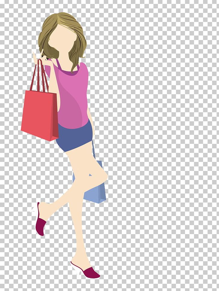 Woman Handbag Illustration PNG, Clipart, Bag, Blue, Blue Skirt, Business Woman, Coffee Shop Free PNG Download