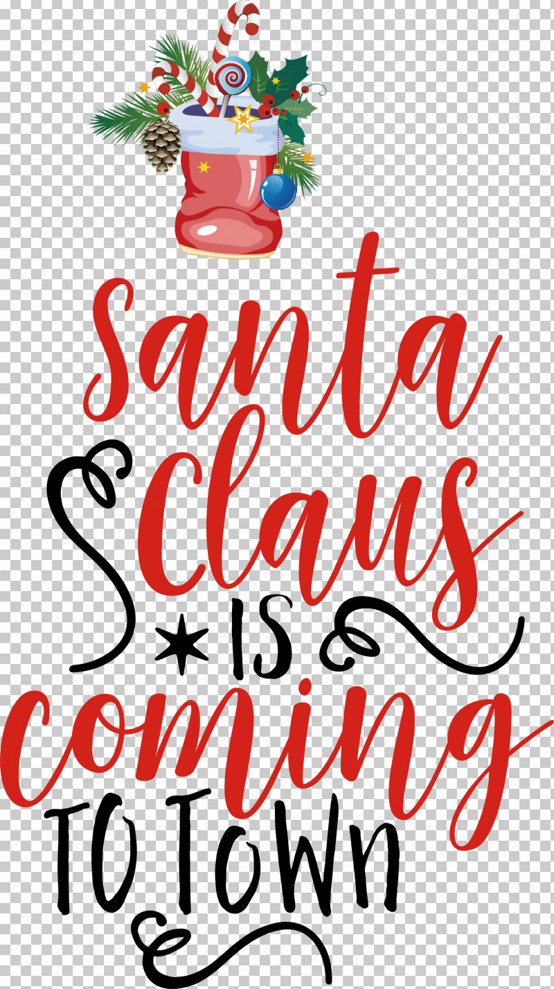 Santa Claus Is Coming To Town Santa Claus PNG, Clipart, Christmas Day, Christmas Decoration, Decoration, Flower, Geometry Free PNG Download