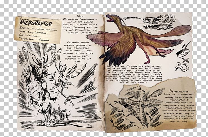 ARK: Survival Evolved Microraptor Pteranodon Dinosaur Giganotosaurus PNG, Clipart, Argentavis Magnificens, Ark Survival Evolved, Dimorphodon, Dinosaur, Dossier Free PNG Download