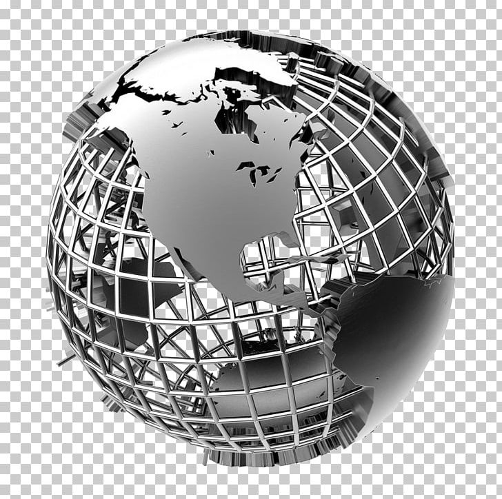 Globe Stock Photography Metal Earth PNG, Clipart, Black And White, Chrome Plating, Circle, Earth, Earth Globe Free PNG Download