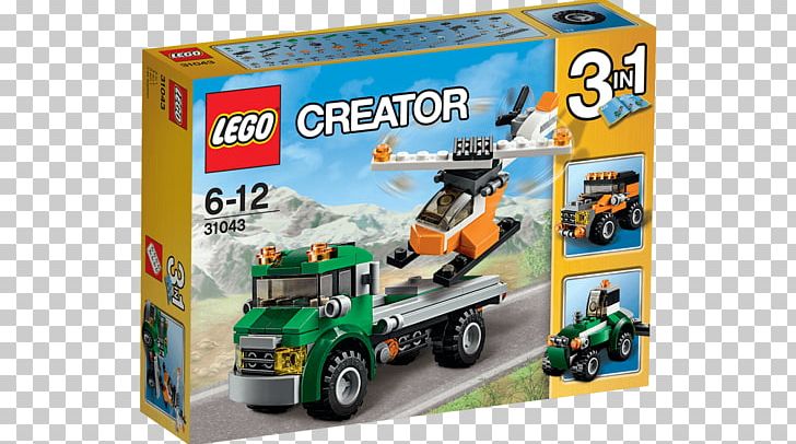 Lego Creator Toy LEGO 31043 Creator Chopper Transporter Lego City PNG, Clipart, Creator, Helicopter, Lego, Lego City, Lego Creator Free PNG Download