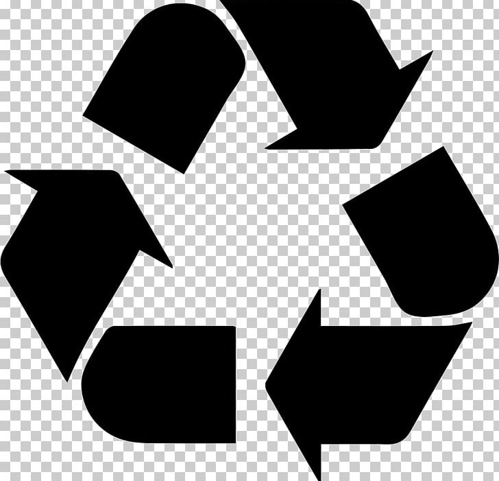 Recycling Symbol Paper PNG, Clipart, Angle, Area, Black, Black And White, Circle Free PNG Download
