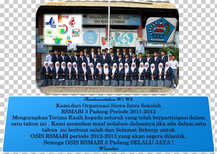SMA Negeri 3 Padang Student Organization Inside School SMA Negeri 2 Padang Panjang High School PNG, Clipart, Chairman, Education Science, High School, Letter, Middle School Free PNG Download