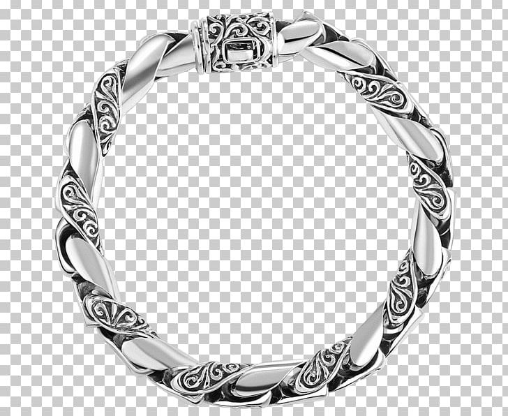 Bracelet Jewellery Silver Chain Bangle PNG, Clipart, Bangle, Black And White, Body Jewelry, Bracelet, Chain Free PNG Download