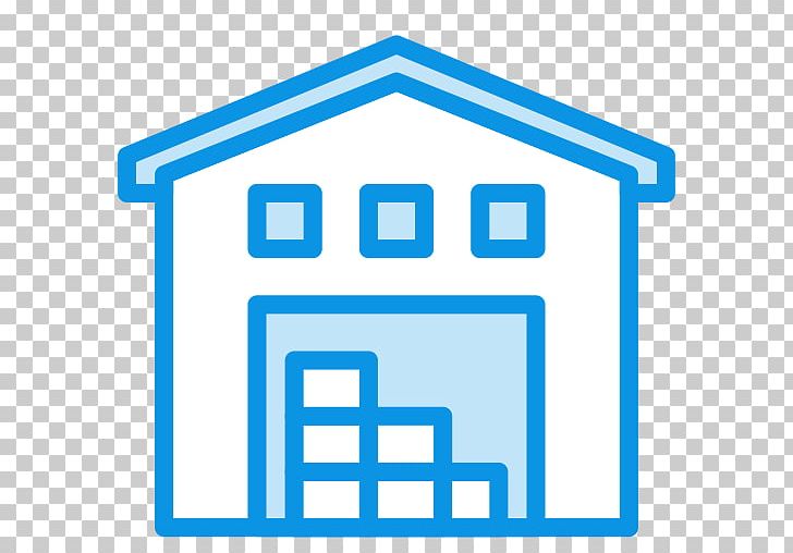 Warehouse Building Computer Icons Logistics PNG, Clipart, Angle, Area, Blue, Brand, Building Free PNG Download
