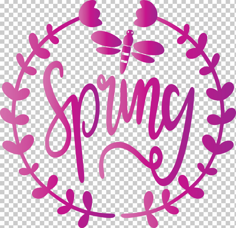 Hello Spring Spring PNG, Clipart, Hello Spring, Magenta, Pink, Spring, Text Free PNG Download