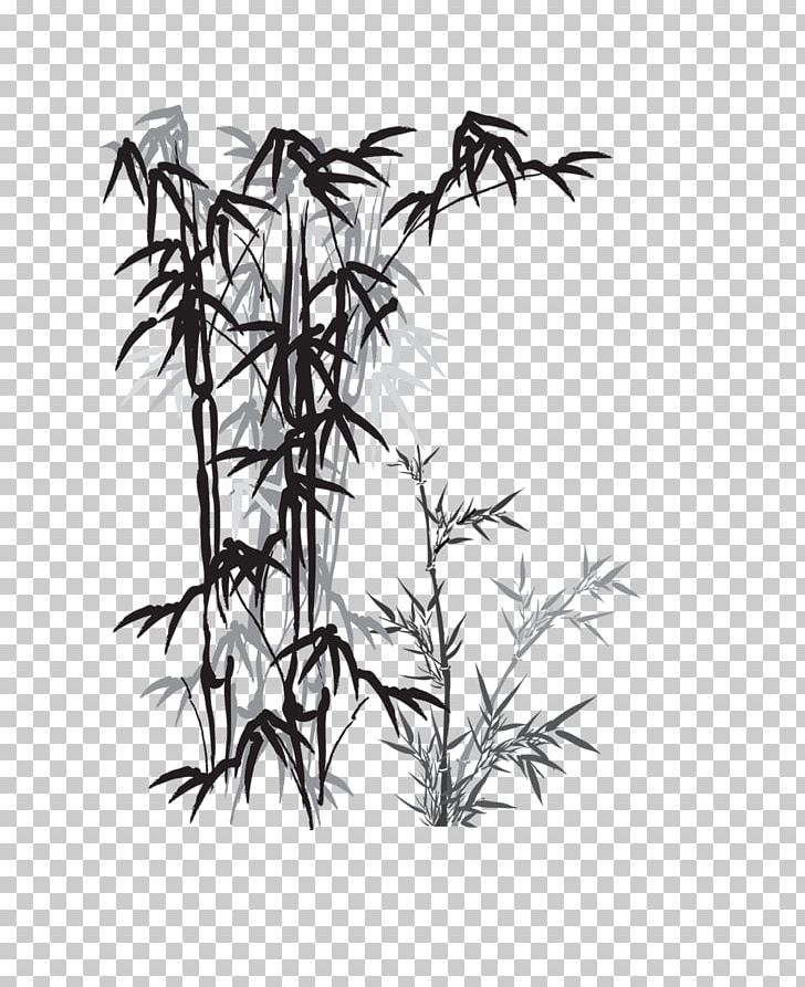 Bamboo Curtain Ink Shower PNG, Clipart, Bamboo Frame, Bamboo Leaf, Bamboo Leaves, Bamboo Painting, Branch Free PNG Download