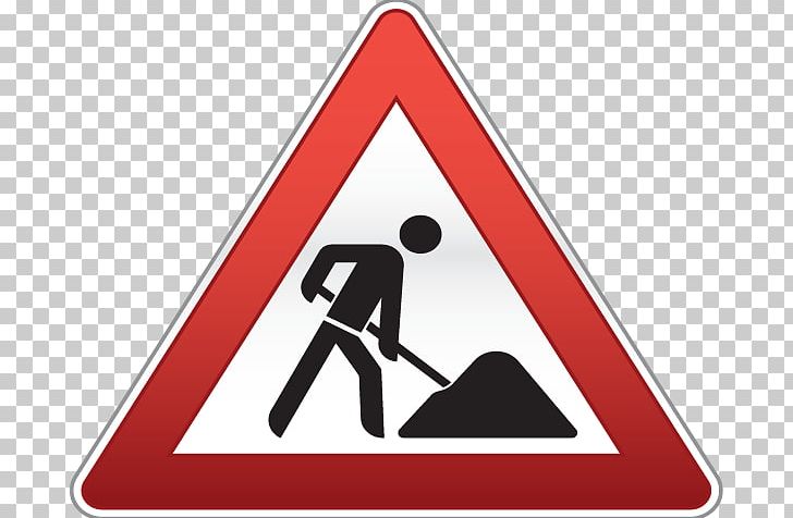 Roadworks Traffic Sign Signage Warning Sign PNG, Clipart, Angle, Area, Barrier Board, Baustelle, Brand Free PNG Download