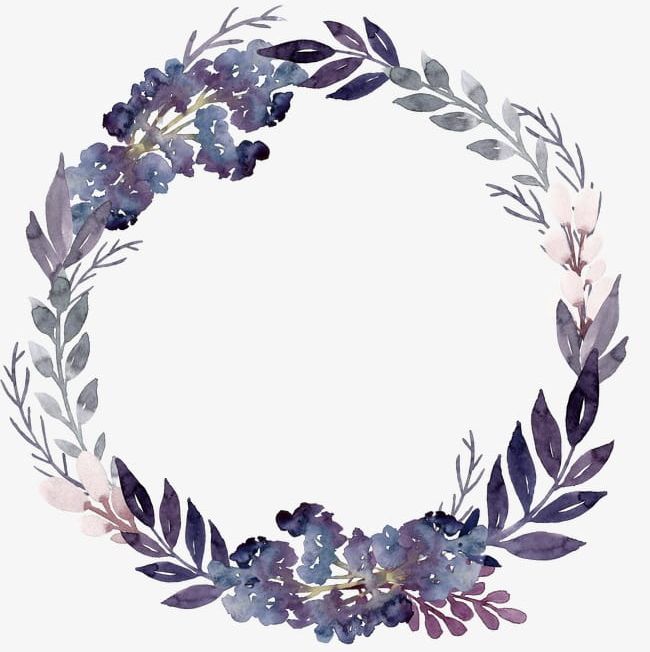 Purple Flowers Foliage Garland PNG, Clipart, Flowers, Flowers Clipart, Foliage Clipart, Garland Clipart, Leaves Free PNG Download