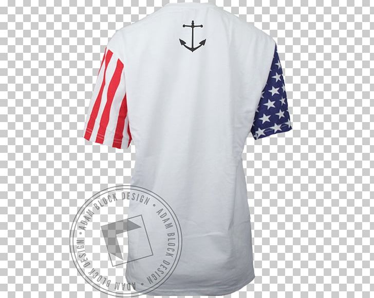 Sports Fan Jersey T-shirt Collar Sleeve Shoulder PNG, Clipart, Active Shirt, American Flag, Anchor, Brand, Clothing Free PNG Download