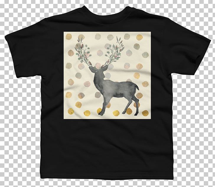 T-shirt Reindeer Bluza Sleeve Font PNG, Clipart, Antler, Black, Bluza, Boy, Brand Free PNG Download