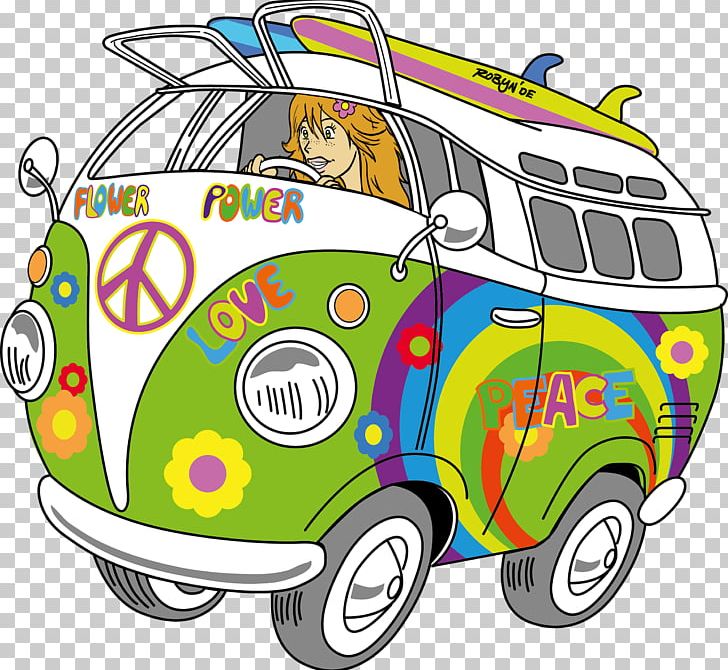 Car Volkswagen Type 2 Bus Hippie PNG, Clipart, Automotive Design, Blog, Bumper, Bumper Sticker, Bus Free PNG Download