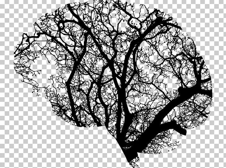 Human Brain Tree PNG, Clipart, Black And White, Brain, Branch, Drawing, Eshop Free PNG Download