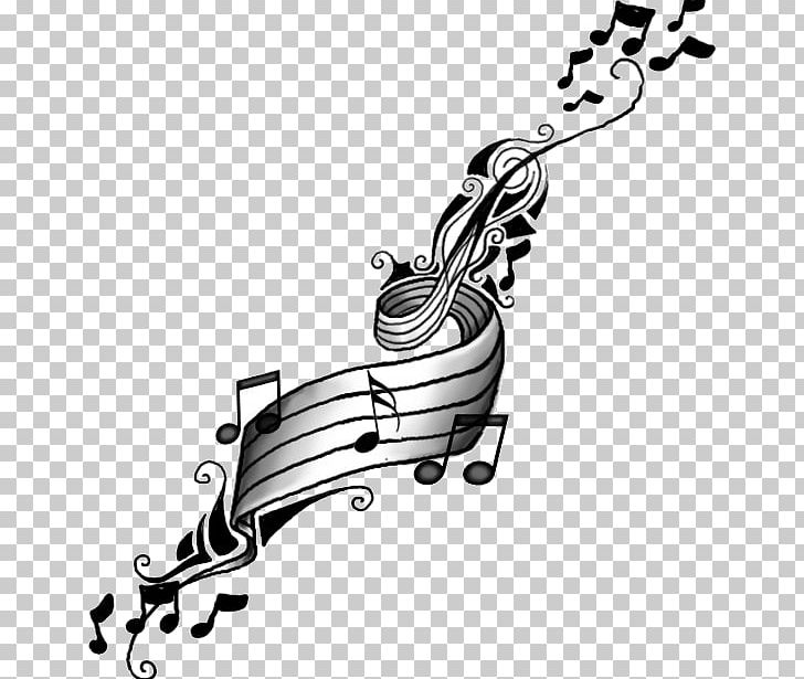 Musical Note Tattoo Design PNG, Clipart, Art, Black And White, Body Jewelry, Drawing, Fashion Accessory Free PNG Download