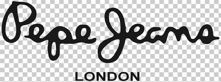 Pepe Jeans Logo Clothing Denim PNG, Clipart, Angle, Area, Black, Black And White, Brand Free PNG Download