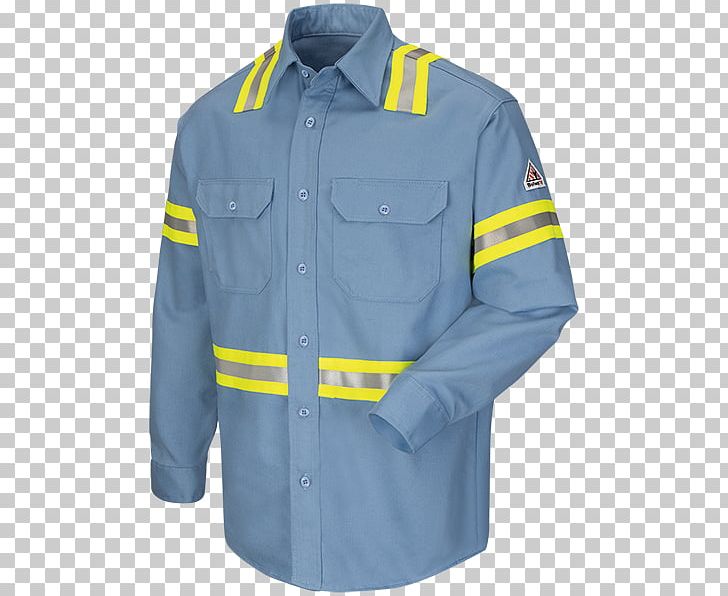 T-shirt High-visibility Clothing Uniform PNG, Clipart, Button, Clothing, Dress Shirt, Electric Blue, Henley Shirt Free PNG Download